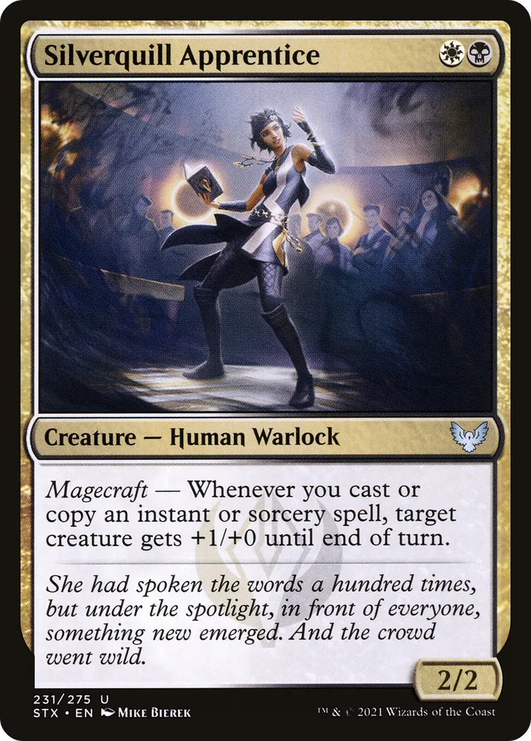 Apprentie de Plumargent — Strixhaven: School of Mages — Magic: The Gathering