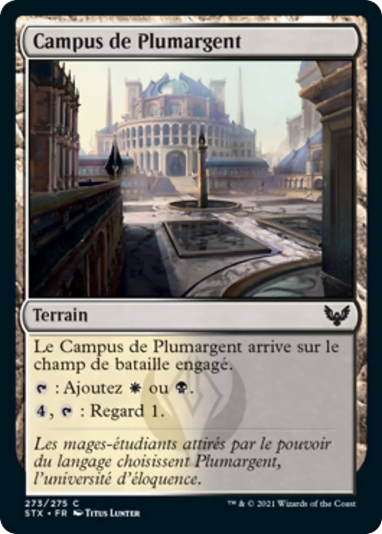 Campus de Plumargent — Strixhaven: School of Mages — Magic: The Gathering