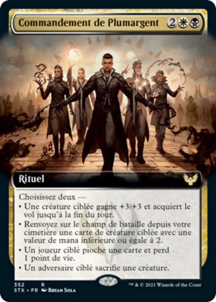 Commandement de Plumargent — Strixhaven: School of Mages — Magic: The Gathering