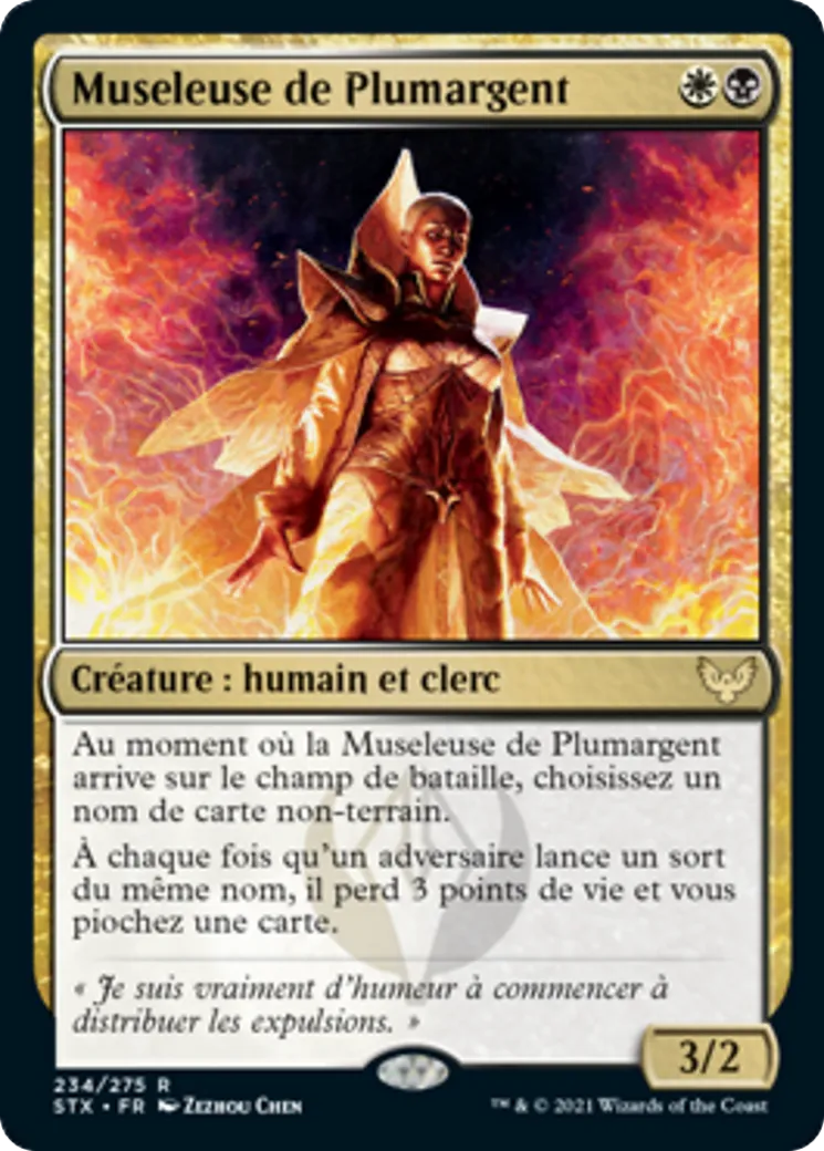 Museleuse de Plumargent — Strixhaven: School of Mages — Magic: The Gathering