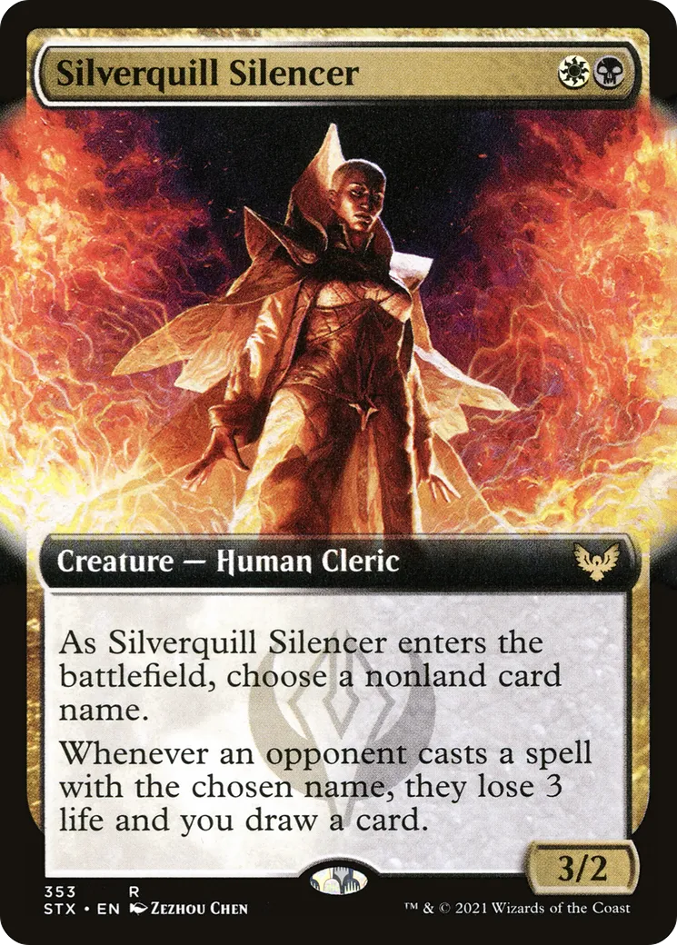 Silverquill Silencer — Strixhaven: School of Mages — Magic: The Gathering