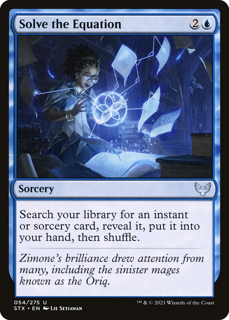 Solve the Equation — Strixhaven: School of Mages — Magic: The Gathering