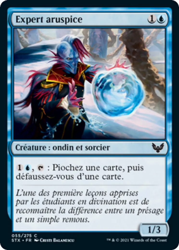 Expert aruspice — Strixhaven: School of Mages — Magic: The Gathering