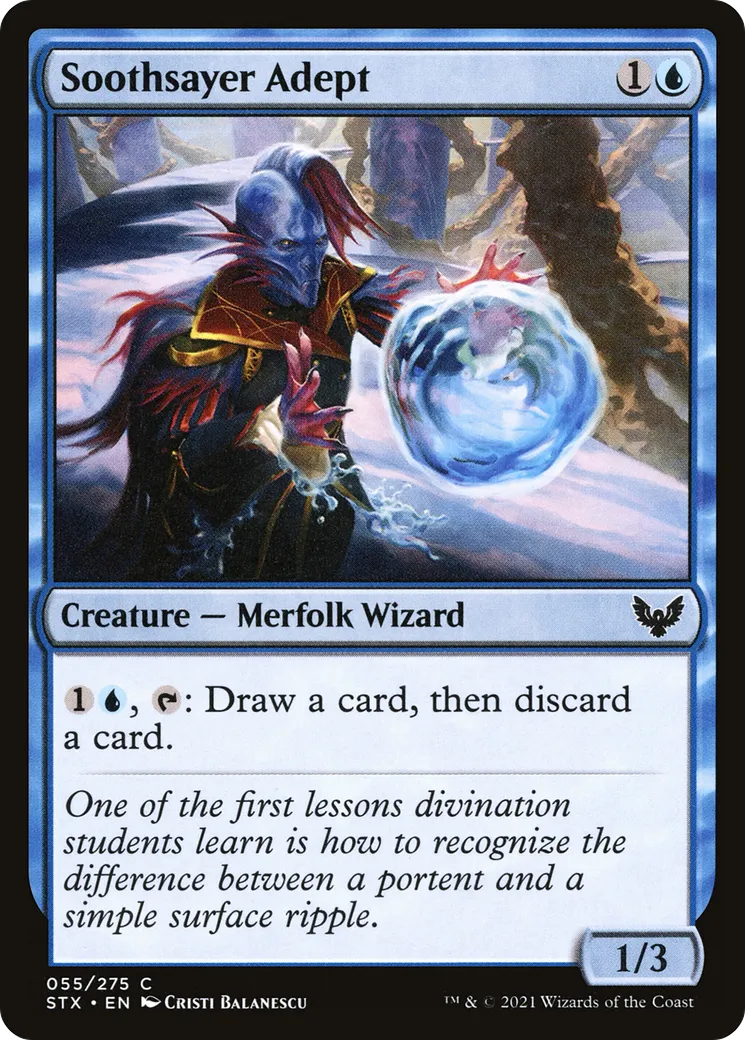 Soothsayer Adept — Strixhaven: School of Mages — Magic: The Gathering