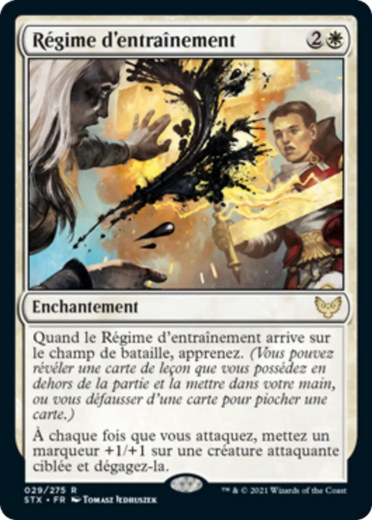 Régime d'entraînement — Strixhaven: School of Mages — Magic: The Gathering