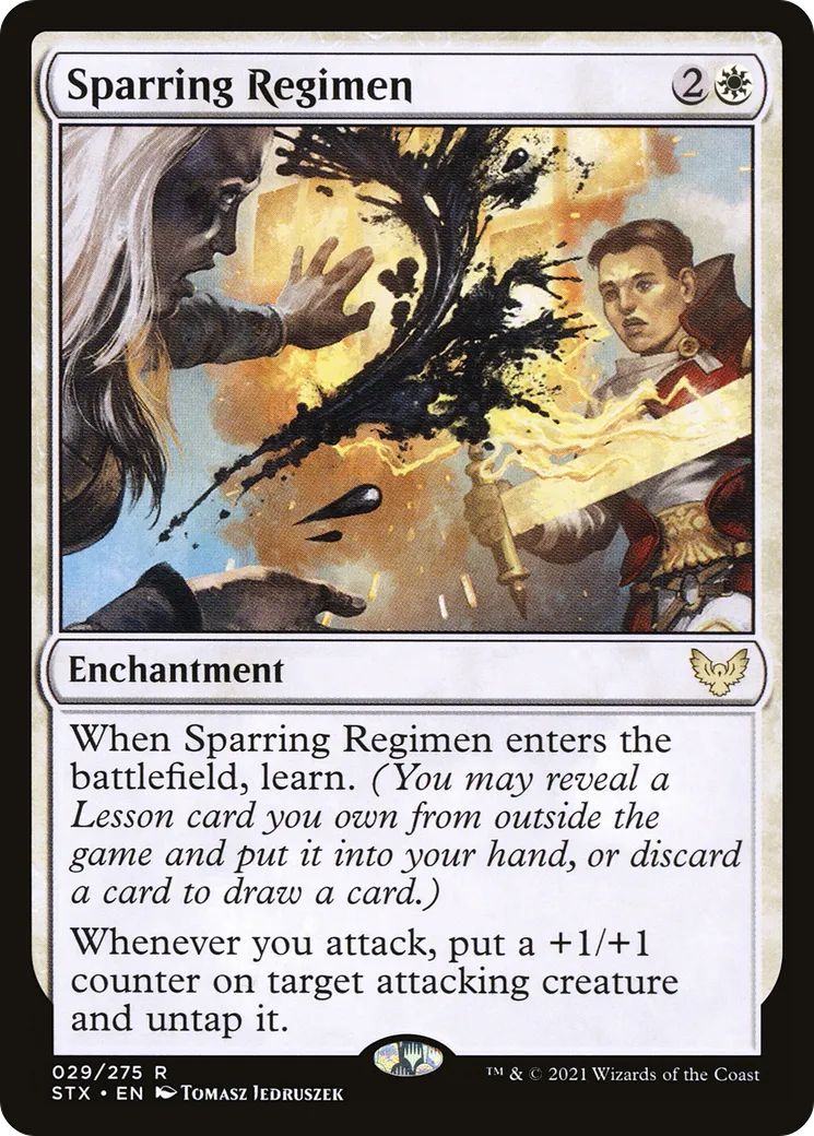 Régime d'entraînement — Strixhaven: School of Mages — Magic: The Gathering