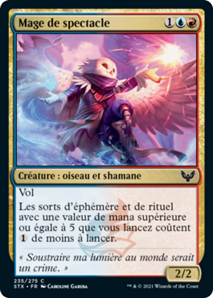 Mage de spectacle — Strixhaven: School of Mages — Magic: The Gathering