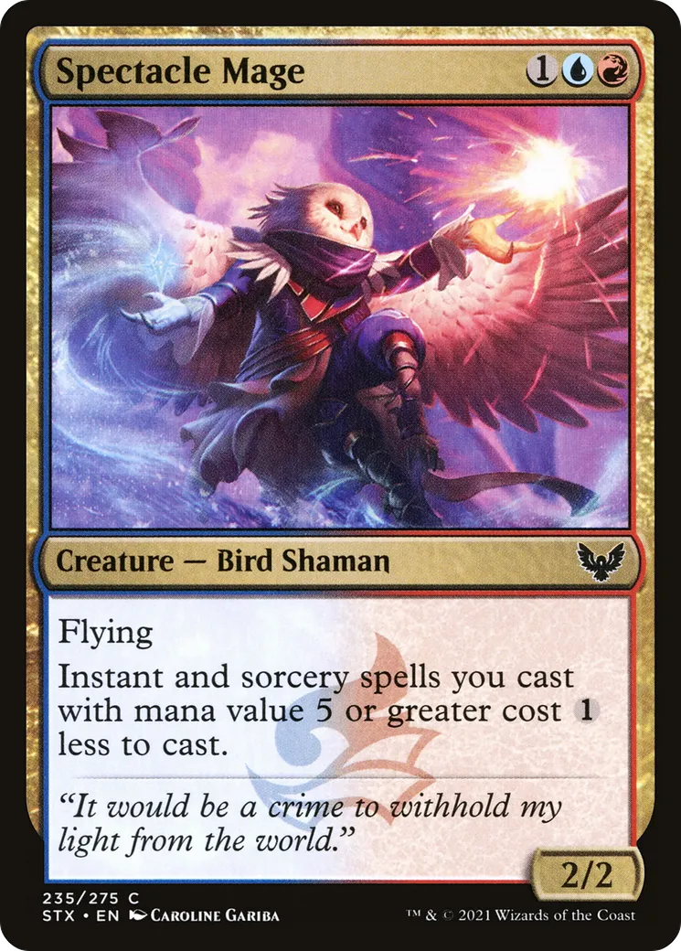 Mage de spectacle — Strixhaven: School of Mages — Magic: The Gathering