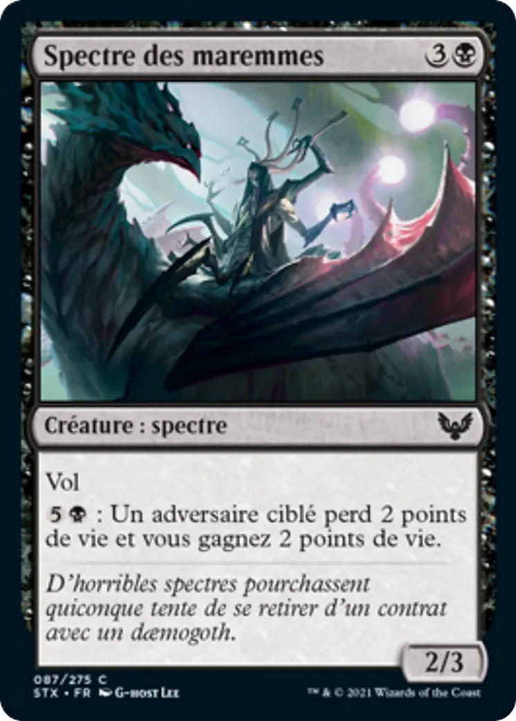 Spectre des maremmes — Strixhaven: School of Mages — Magic: The Gathering