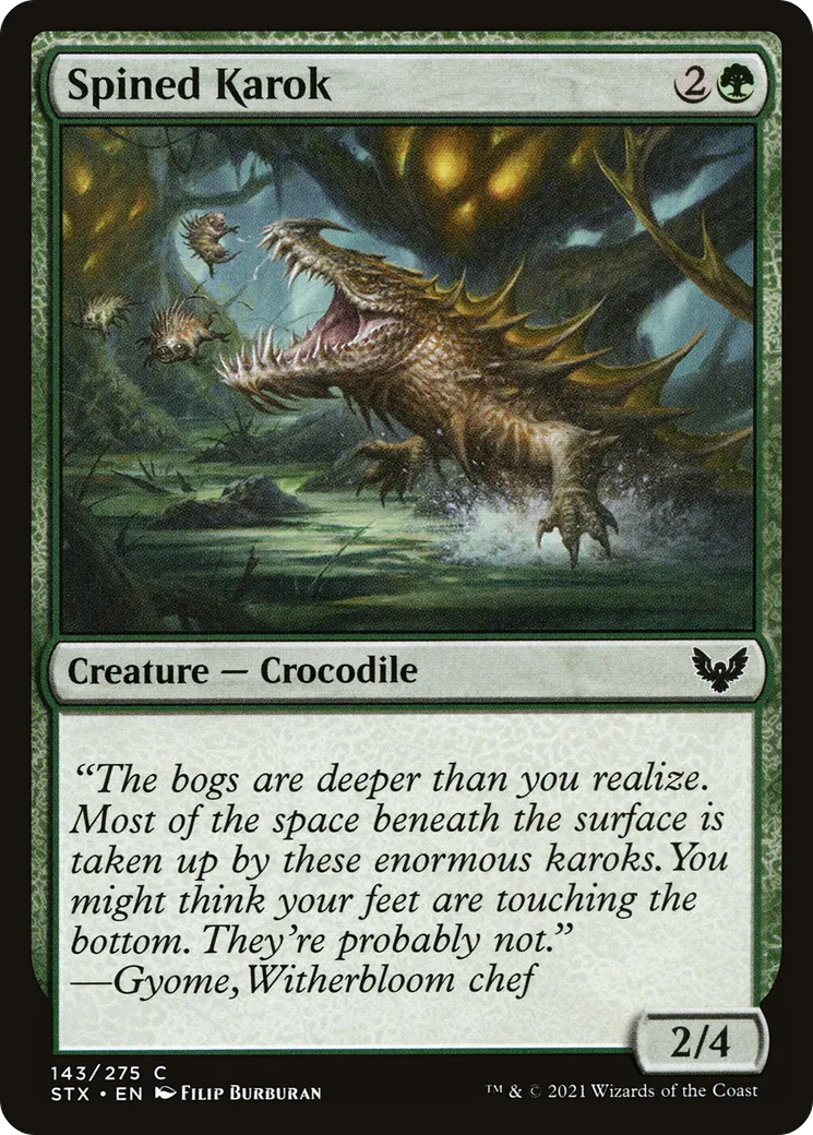 Karok à piquants — Strixhaven: School of Mages — Magic: The Gathering