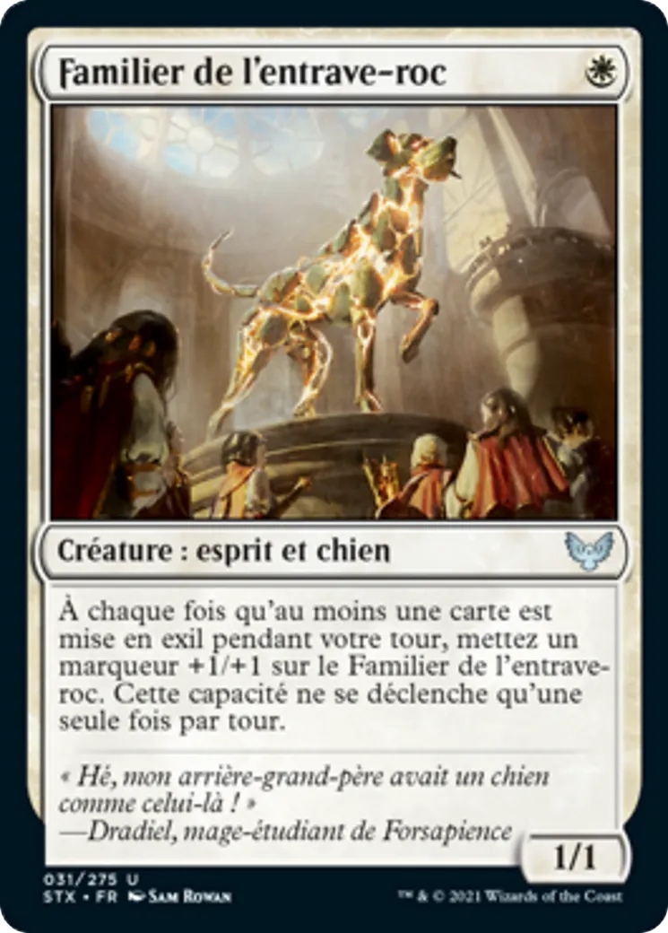 Familier de l'entrave-roc — Strixhaven: School of Mages — Magic: The Gathering