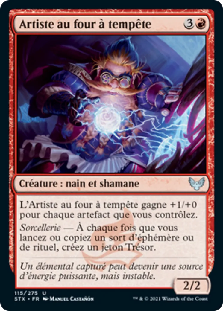 Artiste au four à tempête — Strixhaven: School of Mages — Magic: The Gathering