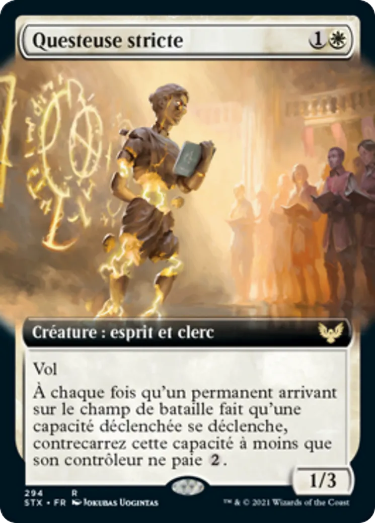 Questeuse stricte — Strixhaven: School of Mages — Magic: The Gathering