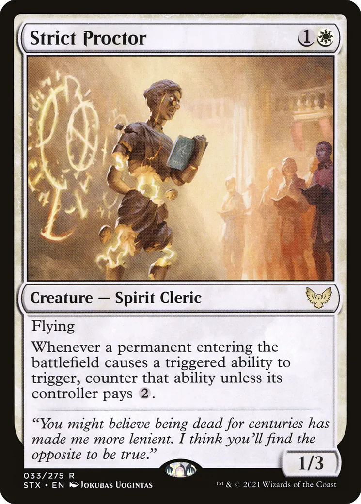 Strict Proctor — Strixhaven: School of Mages — Magic: The Gathering