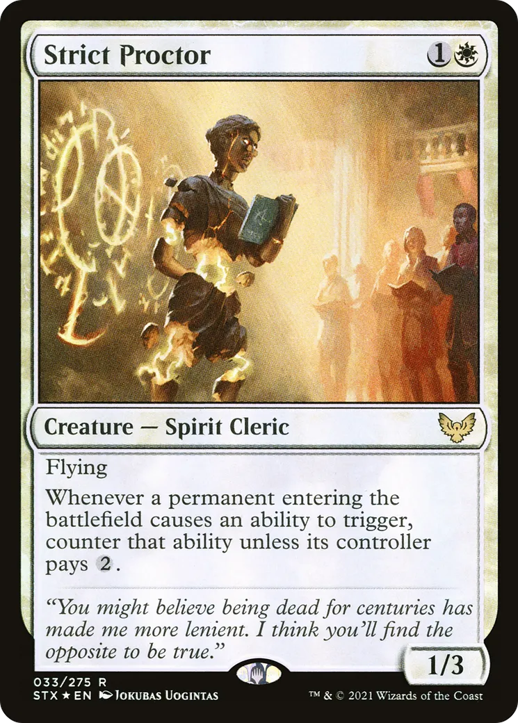 Strict Proctor — Strixhaven: School of Mages — Magic: The Gathering