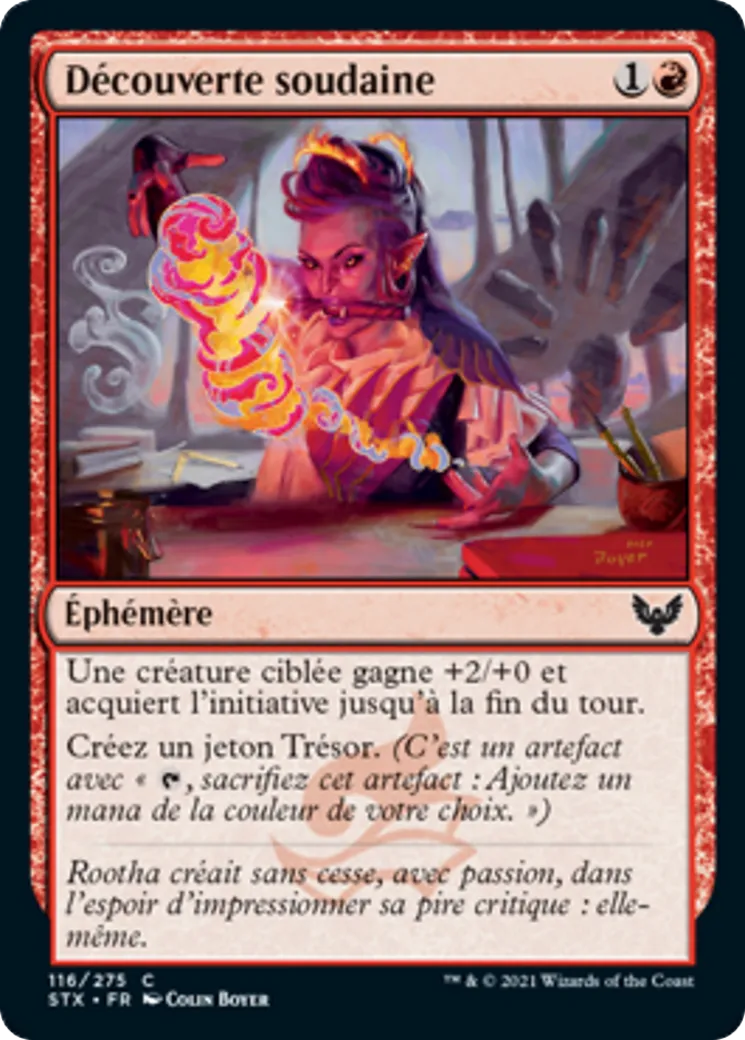 Découverte soudaine — Strixhaven: School of Mages — Magic: The Gathering
