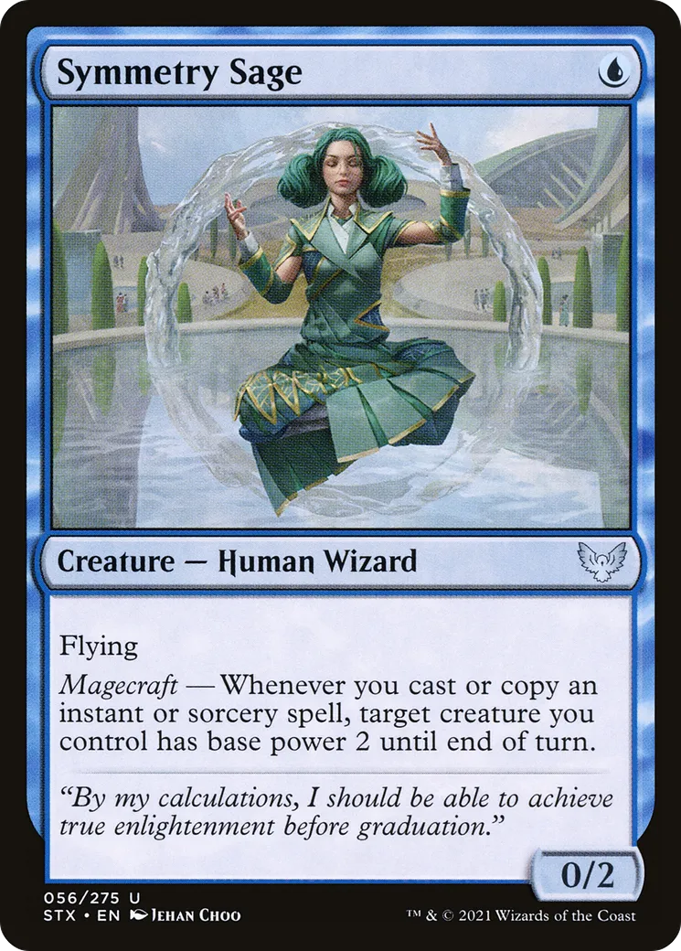 Symmetry Sage — Strixhaven: School of Mages — Magic: The Gathering