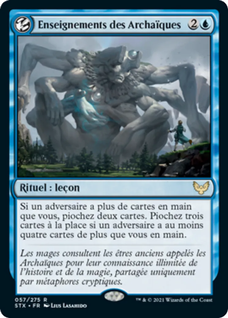 Enseignements des Archaïques — Strixhaven: School of Mages — Magic: The Gathering