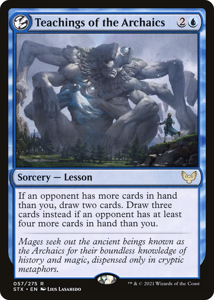 Enseignements des Archaïques — Strixhaven: School of Mages — Magic: The Gathering