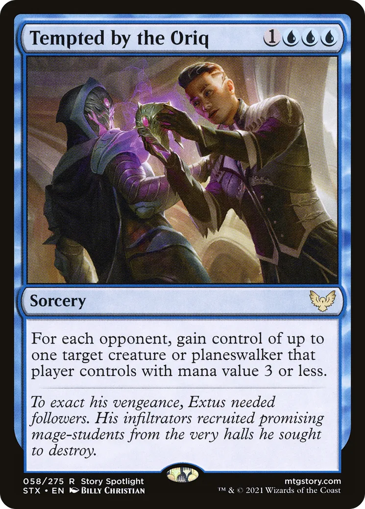 Tempted by the Oriq — Strixhaven: School of Mages — Magic: The Gathering