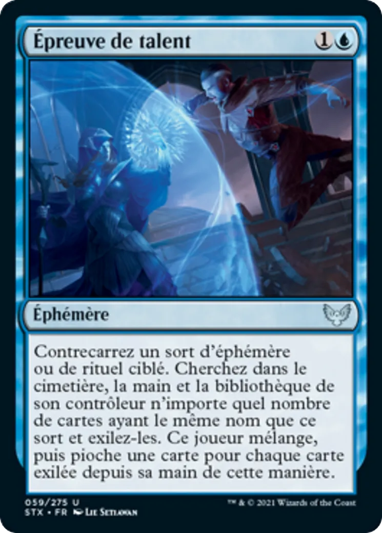 Épreuve de talent — Strixhaven: School of Mages — Magic: The Gathering