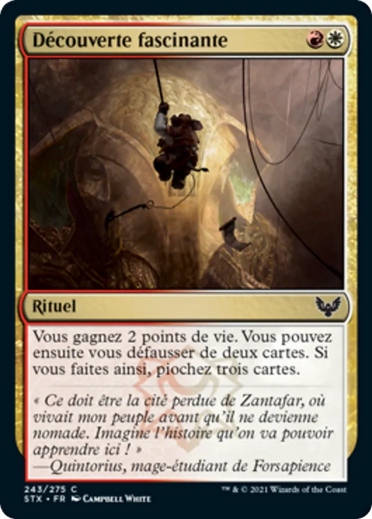 Découverte fascinante — Strixhaven: School of Mages — Magic: The Gathering