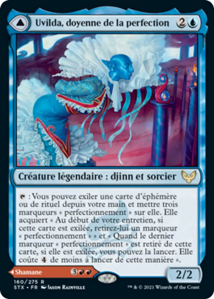 Uvilda, doyenne de la perfection // Nassari, doyen de l'expression — Strixhaven: School of Mages — Magic: The Gathering