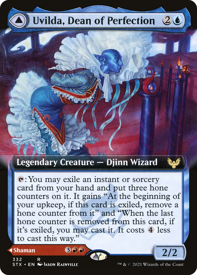 Uvilda, Dean of Perfection // Nassari, Dean of Expression — Strixhaven: School of Mages — Magic: The Gathering
