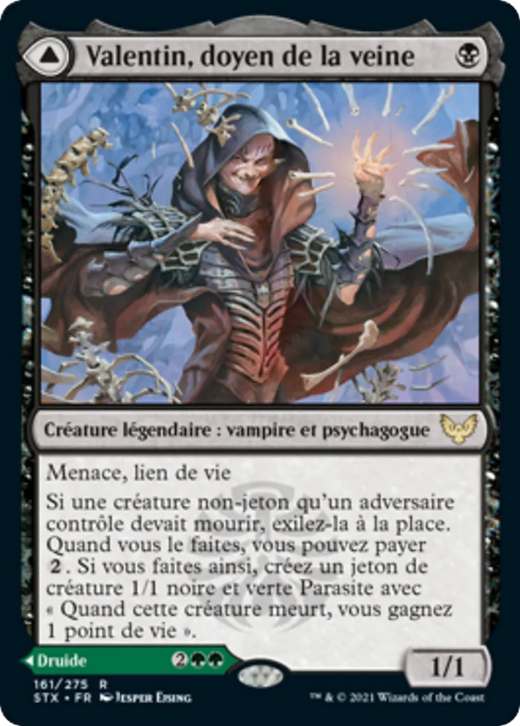 Valentin, doyen de la veine // Lisette, doyenne de la racine — Strixhaven: School of Mages — Magic: The Gathering
