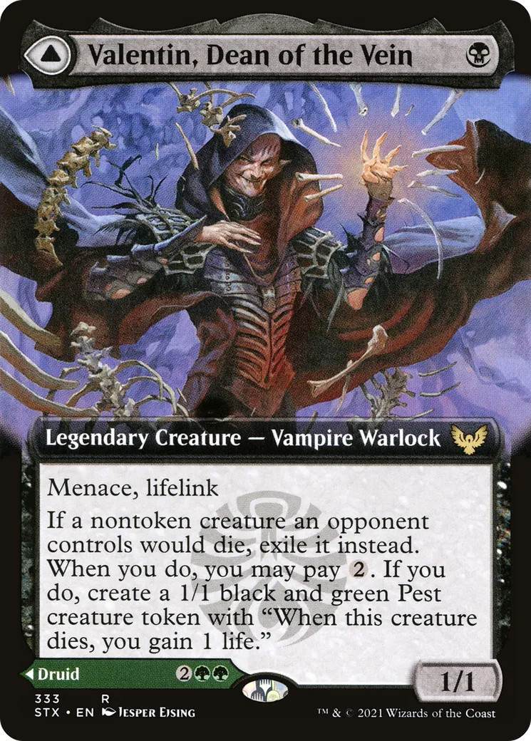 Valentin, Dean of the Vein // Lisette, Dean of the Root — Strixhaven: School of Mages — Magic: The Gathering
