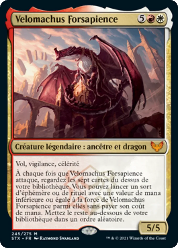 Velomachus Forsapience — Strixhaven: School of Mages — Magic: The Gathering
