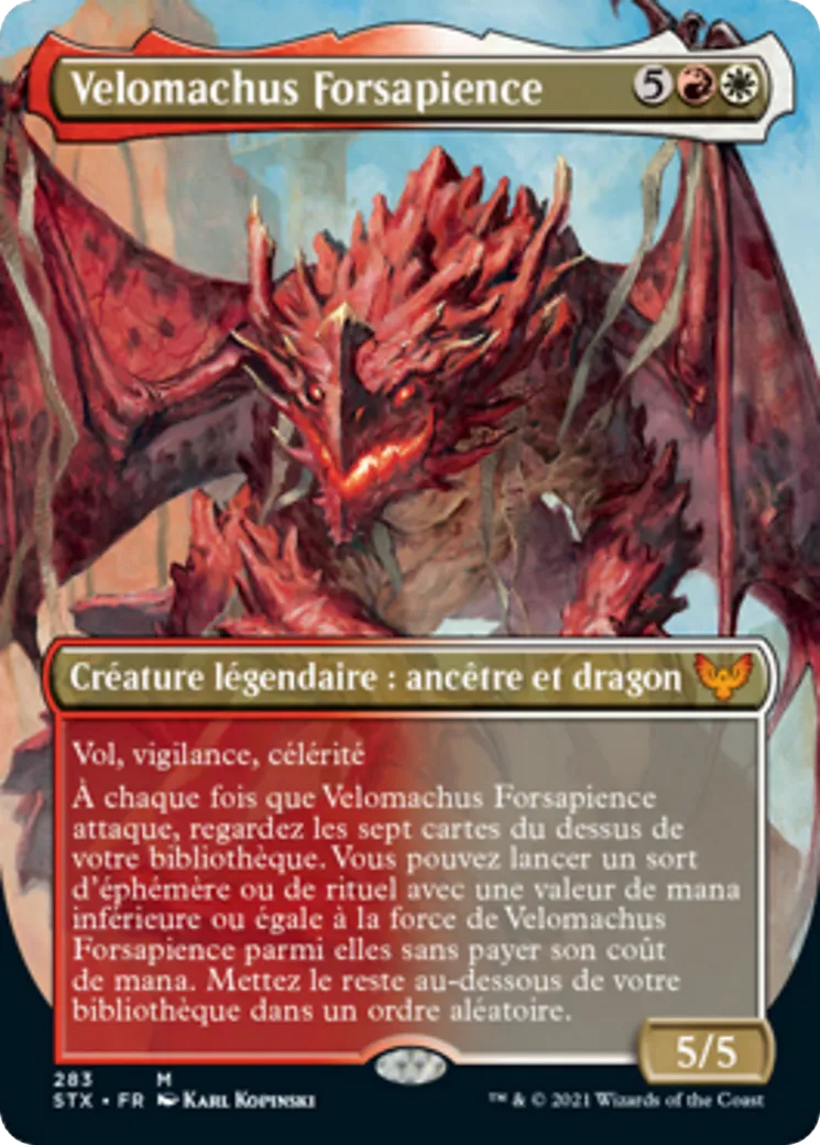 Velomachus Forsapience — Strixhaven: School of Mages — Magic: The Gathering