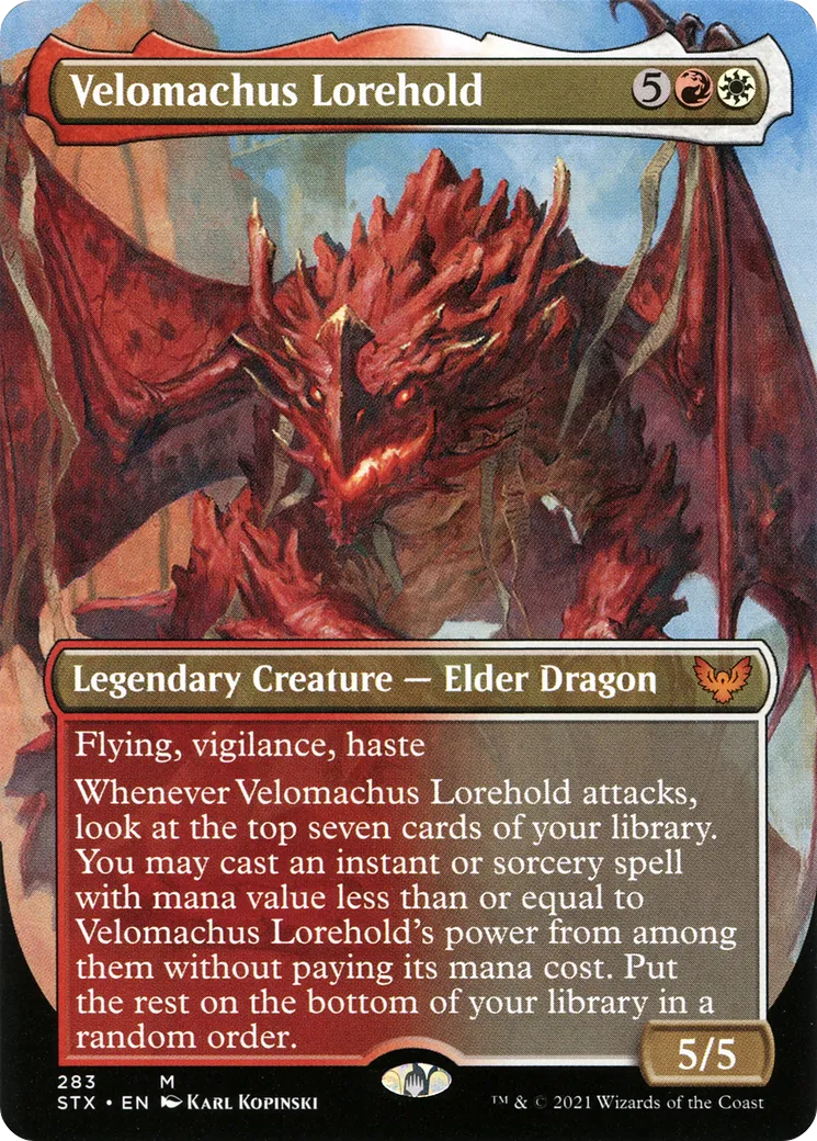 Velomachus Lorehold — Strixhaven: School of Mages — Magic: The Gathering