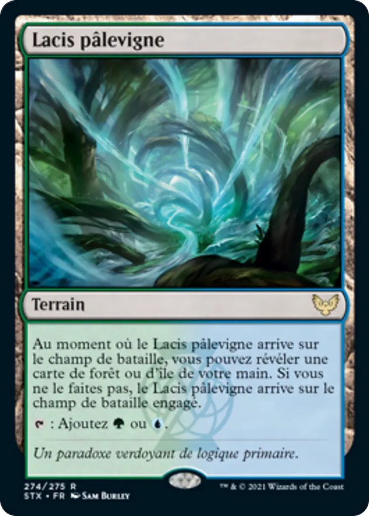 Lacis pâlevigne — Strixhaven: School of Mages — Magic: The Gathering