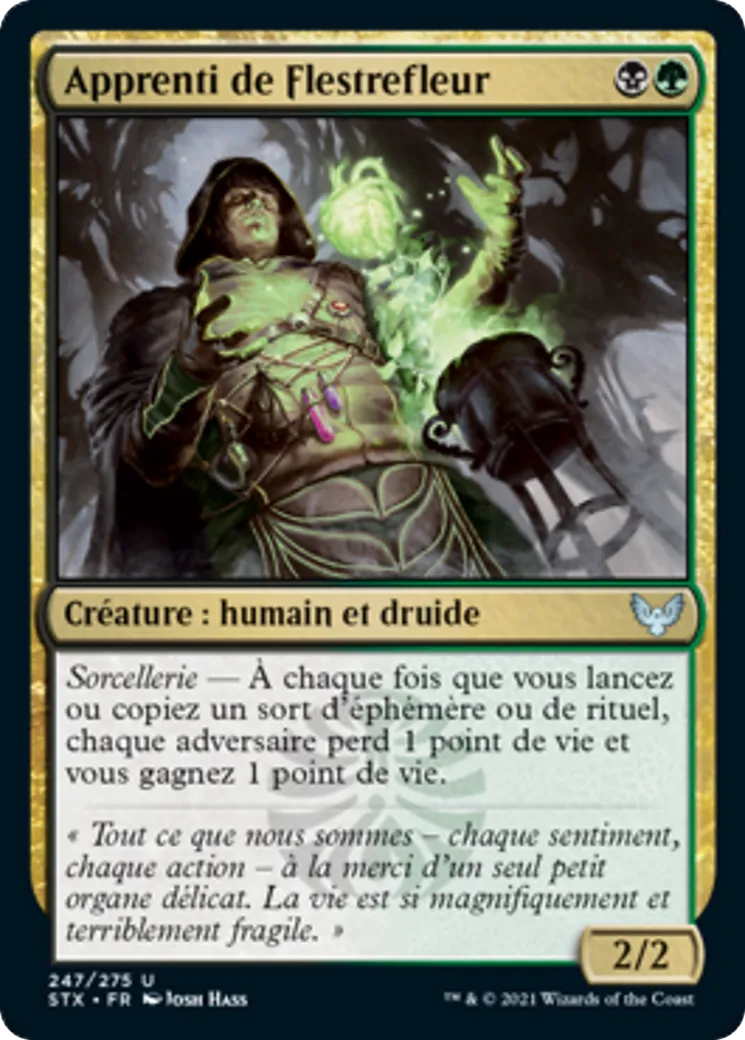 Apprenti de Flestrefleur — Strixhaven: School of Mages — Magic: The Gathering