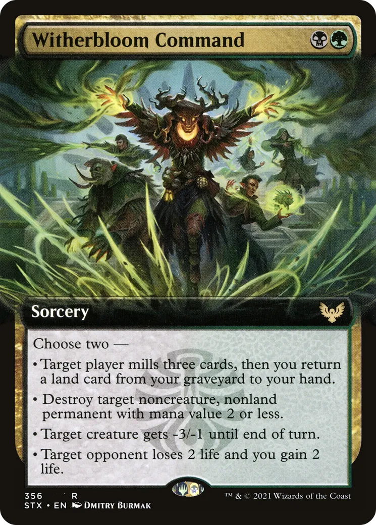 Witherbloom Command — Strixhaven: School of Mages — Magic: The Gathering