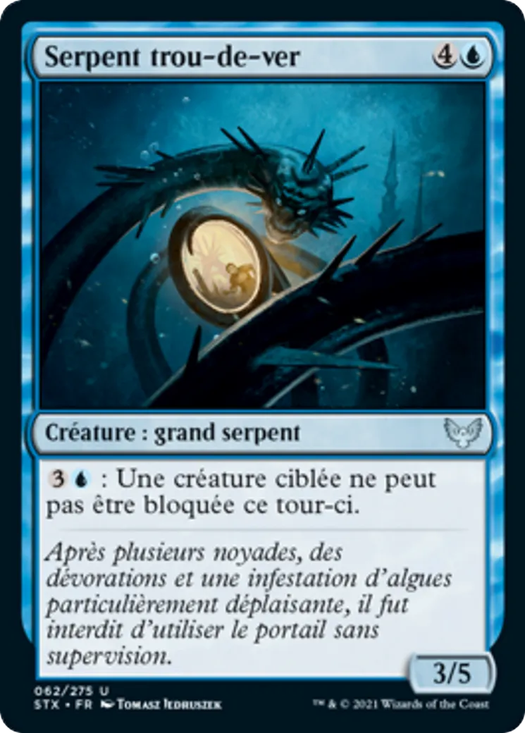 Serpent trou-de-ver — Strixhaven: School of Mages — Magic: The Gathering