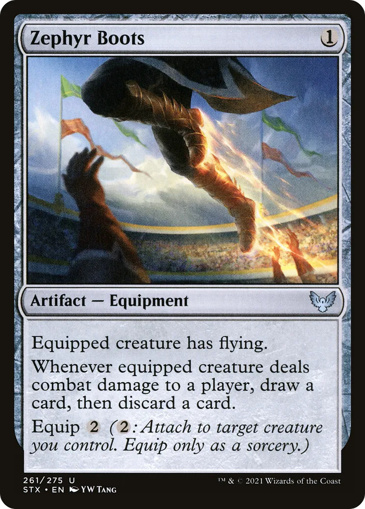 Bottes du zéphyr — Strixhaven: School of Mages — Magic: The Gathering