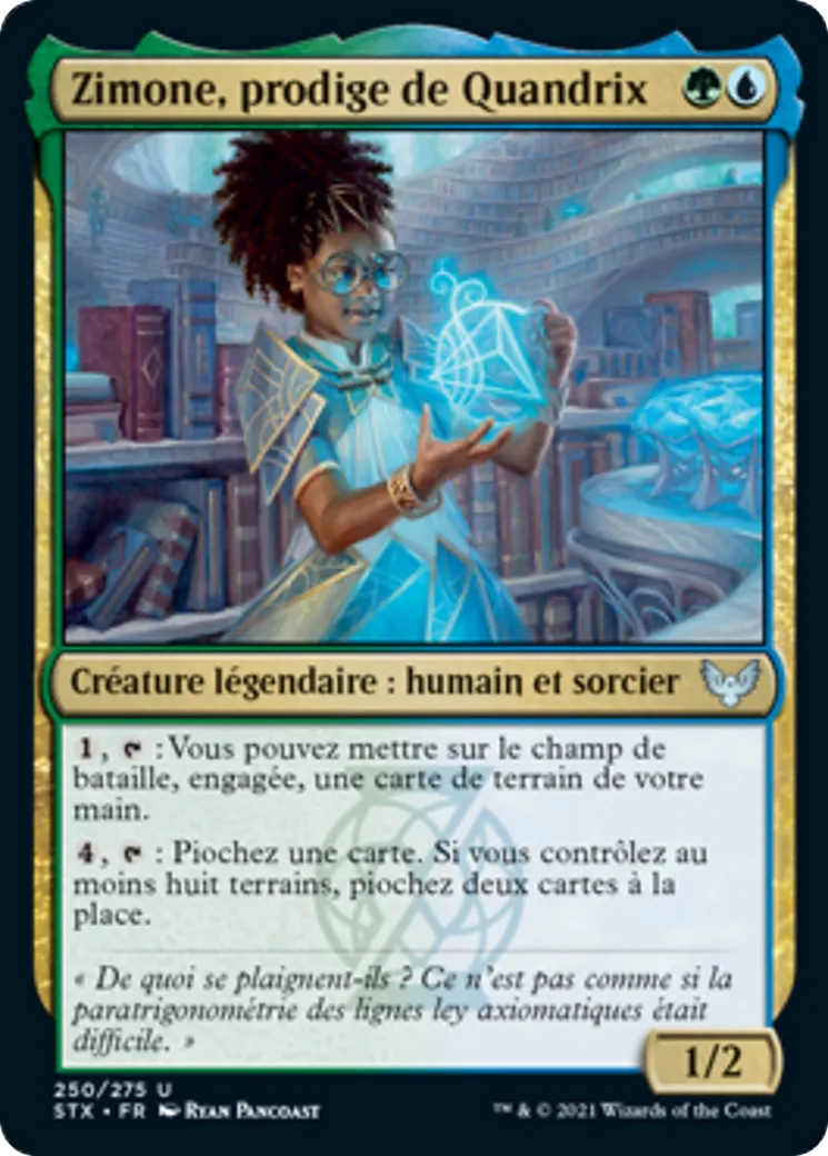 Zimone, prodige de Quandrix — Strixhaven: School of Mages — Magic: The Gathering