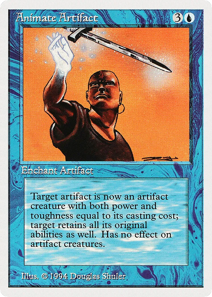 Animate Artifact — Summer Magic / Edgar — Magic: The Gathering