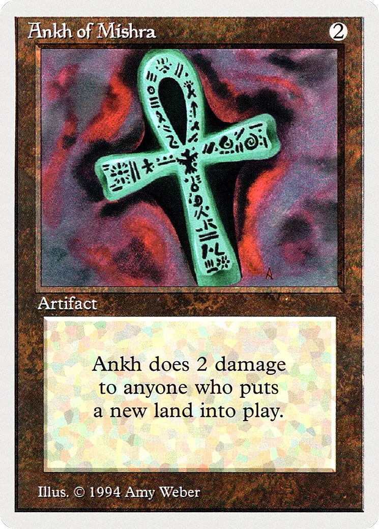 Ankh of Mishra — Summer Magic / Edgar — Magic: The Gathering