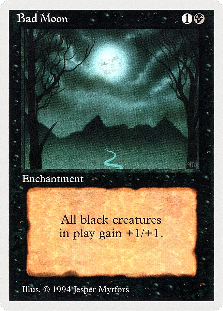 Bad Moon — Summer Magic / Edgar — Magic: The Gathering