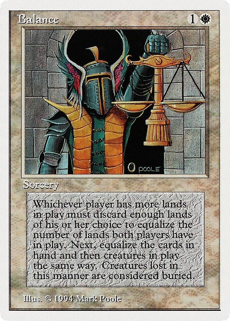 Balance — Summer Magic / Edgar — Magic: The Gathering
