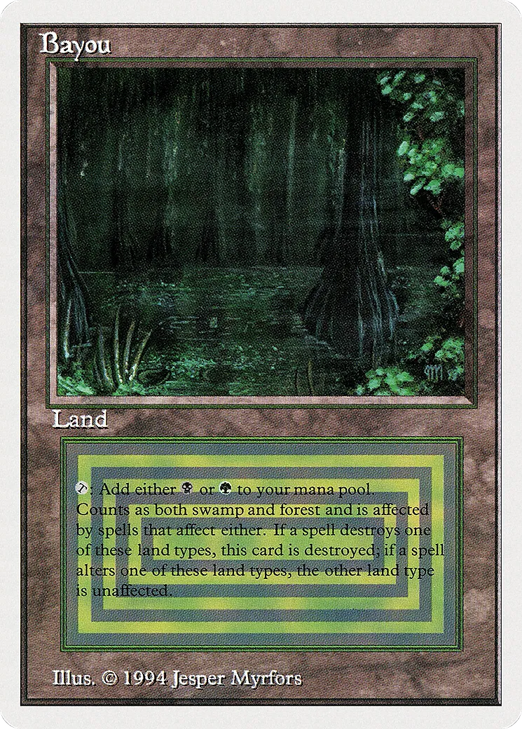Bayou — Summer Magic / Edgar — Magic: The Gathering