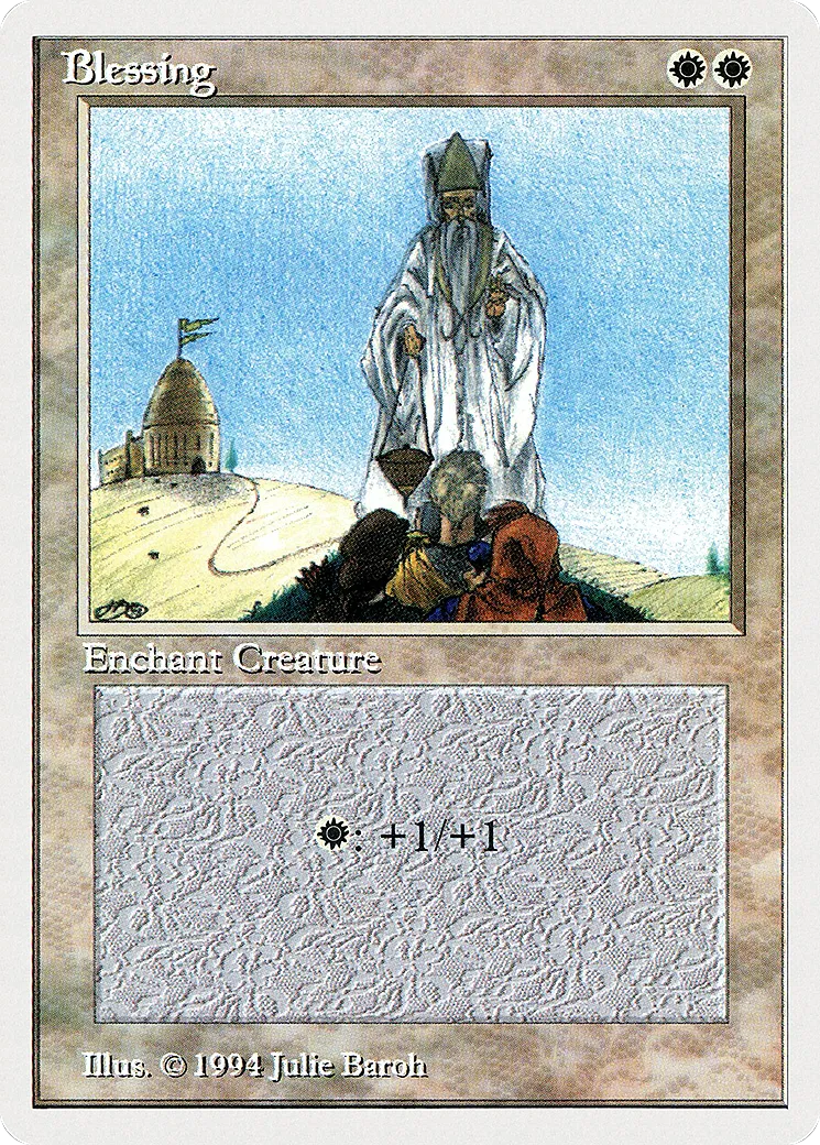 Blessing — Summer Magic / Edgar — Magic: The Gathering
