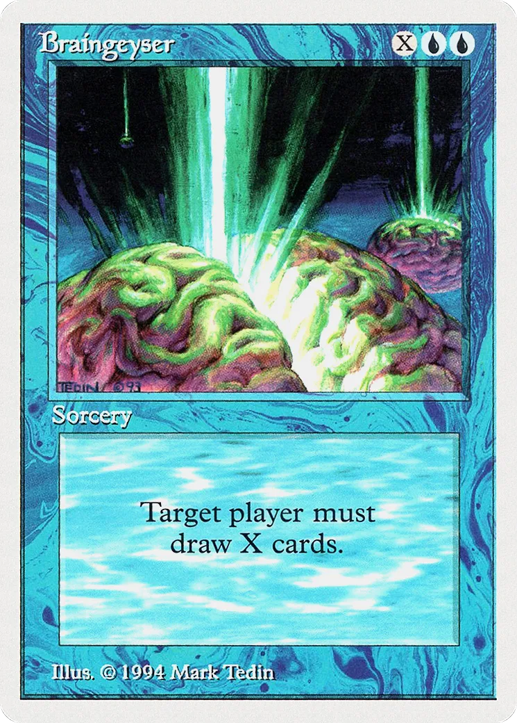 Braingeyser — Summer Magic / Edgar — Magic: The Gathering