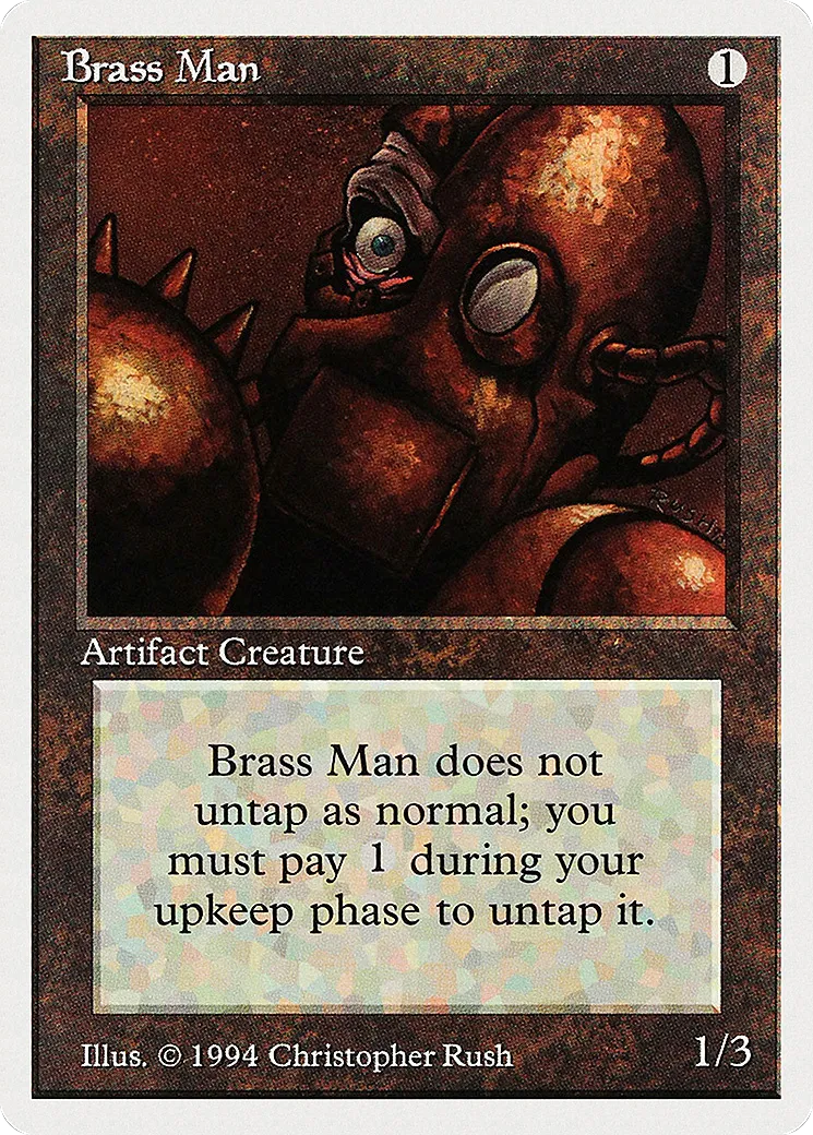 Brass Man — Summer Magic / Edgar — Magic: The Gathering