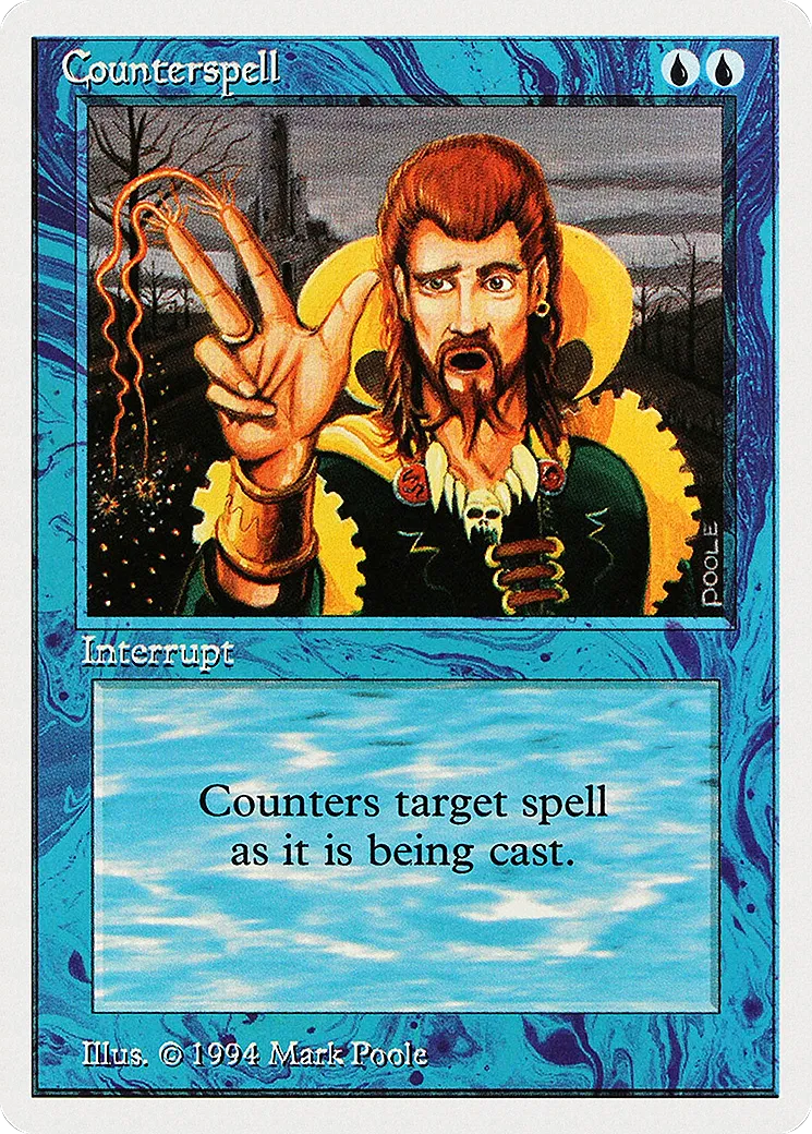 Counterspell — Summer Magic / Edgar — Magic: The Gathering