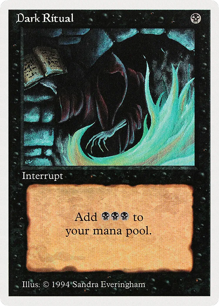 Dark Ritual — Summer Magic / Edgar — Magic: The Gathering