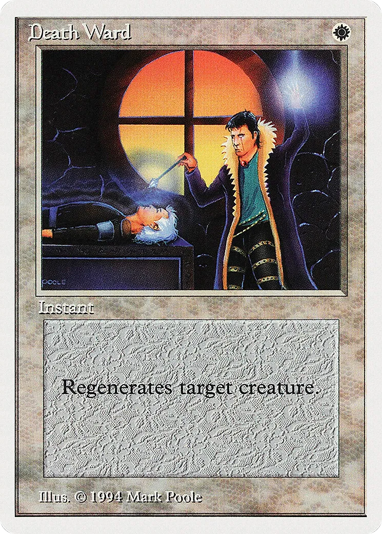Death Ward — Summer Magic / Edgar — Magic: The Gathering